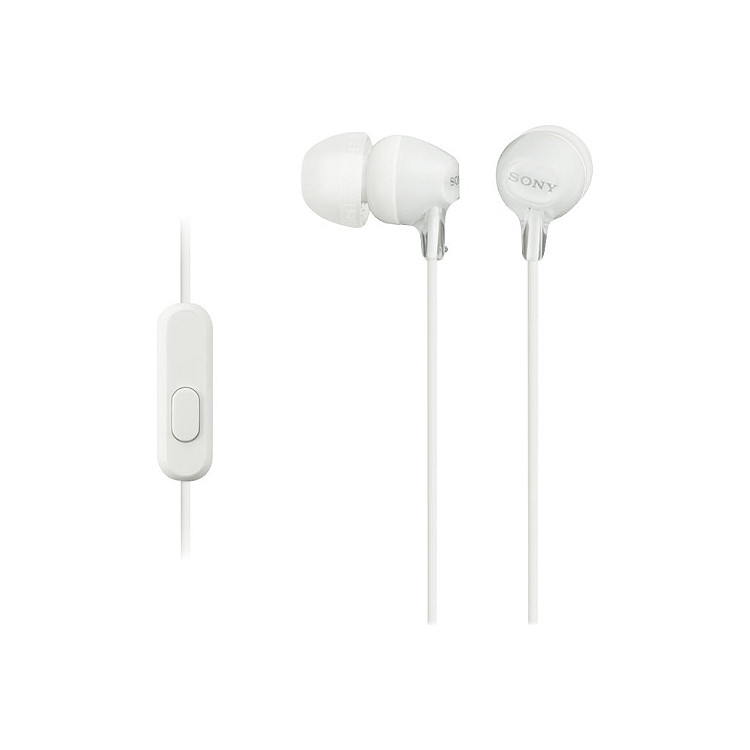 WHITE TELEPHONE EARPHONES