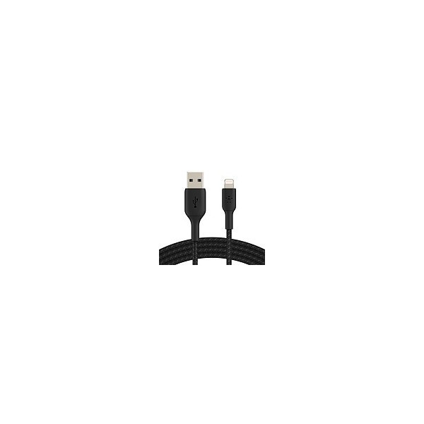 CABO USB AV ERS RELÂMPAGO MFI REN FORCE PRETO 1 M