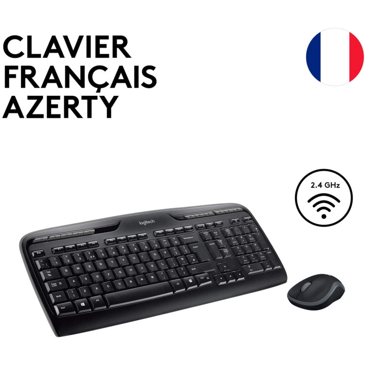 CLAVIER ET SOURIS SANS FIL MK330