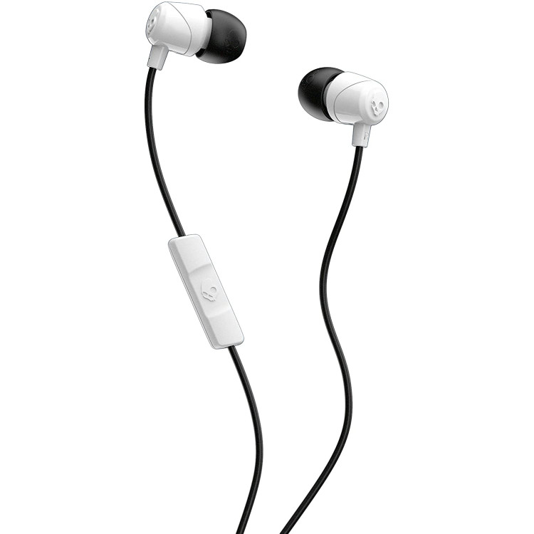 JIB FONES DE OUVIDO COM MICRO CINZA