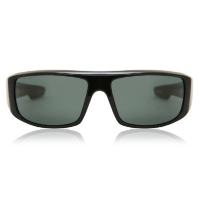 LUNETTES DE SOLEIL LOGAN POLARISE NOIR / SPECTRA VERT