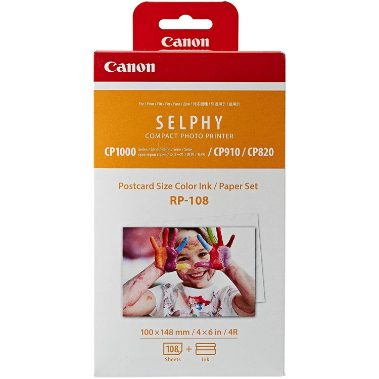 CONFIGURAR SELPHY 100 X1 48MM 108 FOLHAS + TINTA