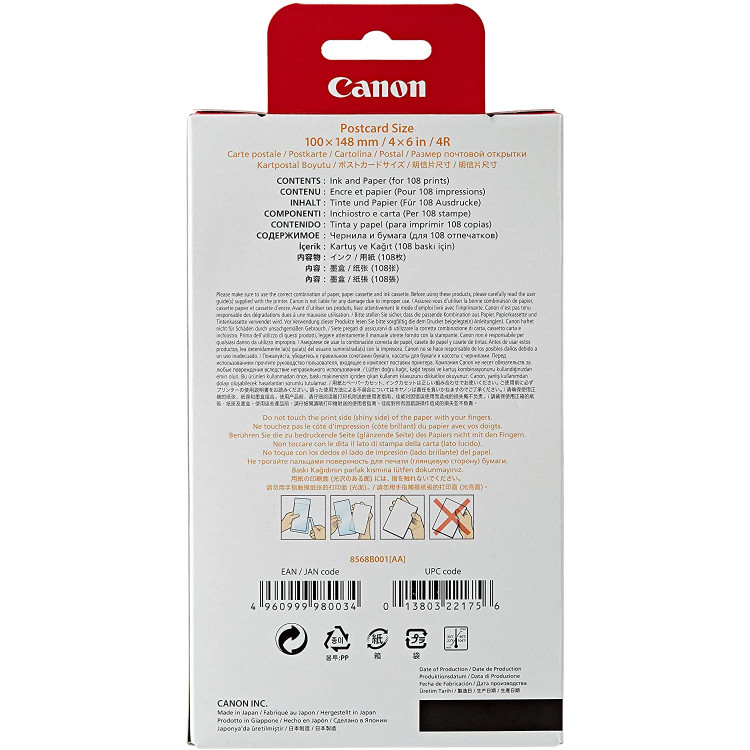CONFIGURAR SELPHY 100 X1 48MM 108 FOLHAS + TINTA