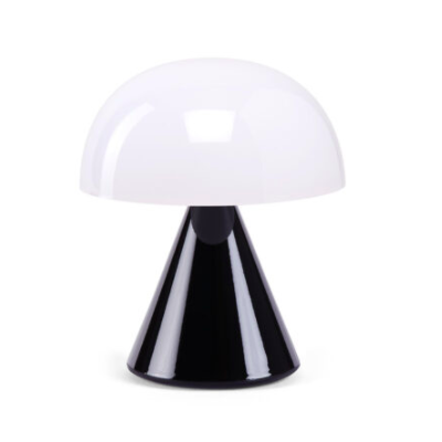 LAMPE LED MINI ALU NOIR BRILLANT