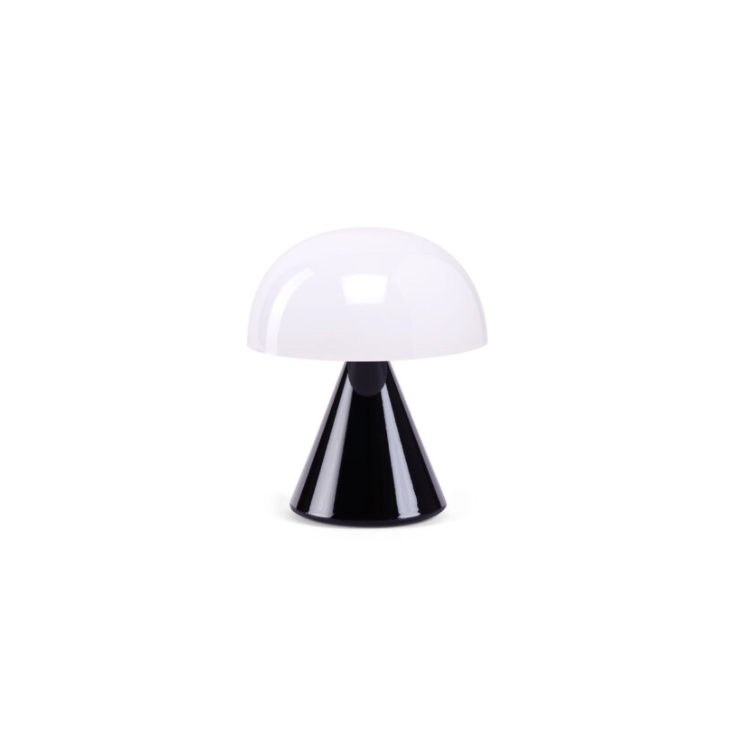 LAMPE LED MINI ALU NOIR BRILLANT