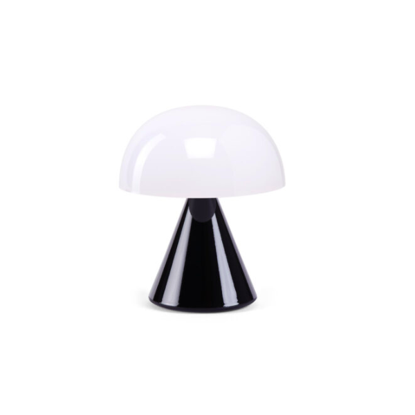 LAMPE LED MINI ALU NOIR BRILLANT