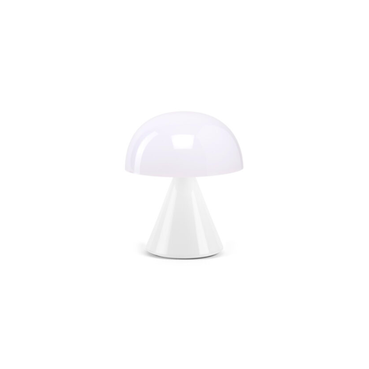 GLOSSY WHITE MINI ALU LED LAMP