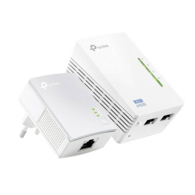WIFI AV600 CPL WITH SOCKET (PACK OF 2)