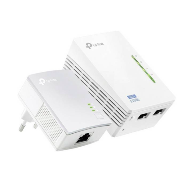 WIFI AV600 CPL WITH SOCKET (PACK OF 2)