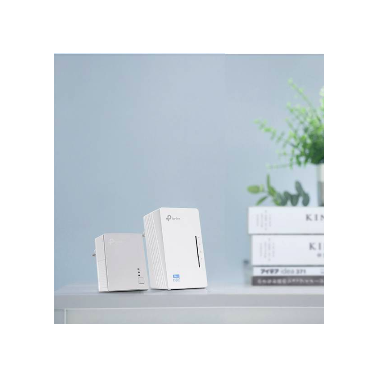 WIFI AV600 CPL WITH SOCKET (PACK OF 2)