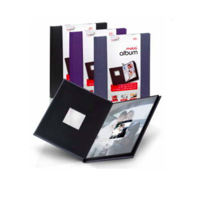 ALBUM FENETRE BLUE JEAN 20 X 25 + TIRAGE PHOTO