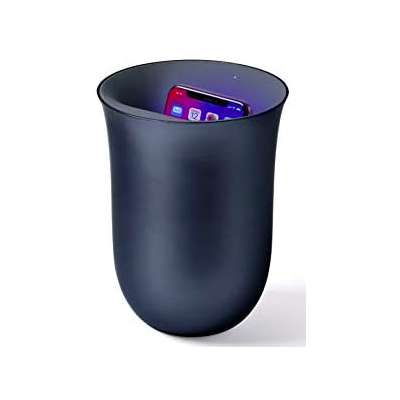 STATION DE CHARGE SANS FIL OBLIO BLEU FONCE