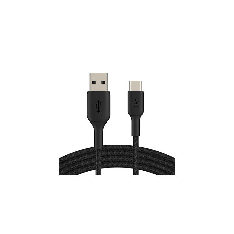 CABO USB A PARA USB C 1M / 3FT PRETO
