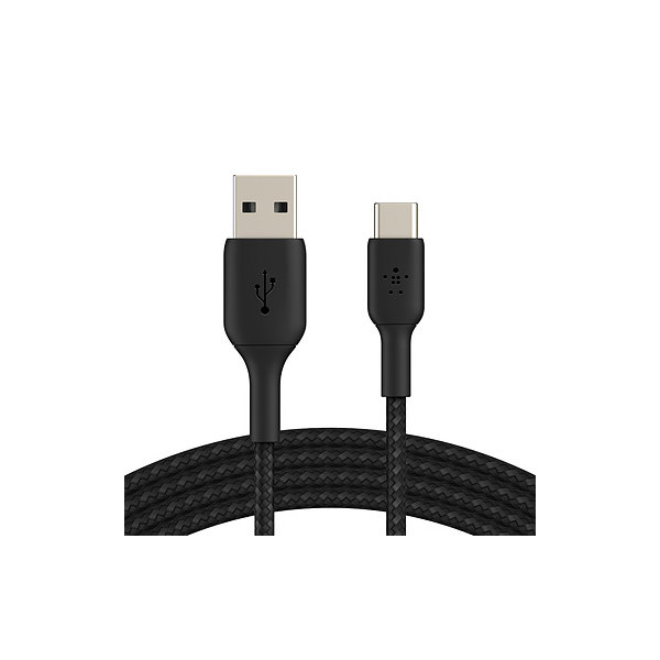 CABO USB A PARA USB C 1M / 3FT PRETO