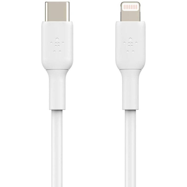 1254 CABLE USB C VERS LIGHTNING 1M BLANC