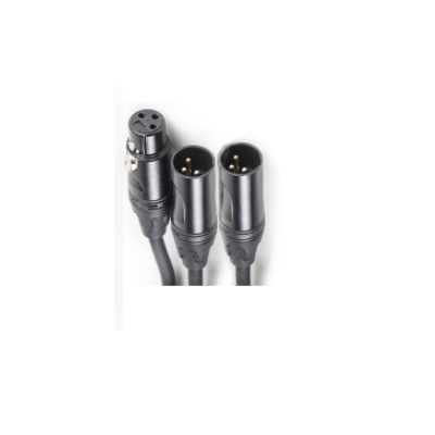 ADAPTADOR 18 POLEGADAS XLR FÊMEA PARA 2XLR MACHO 2