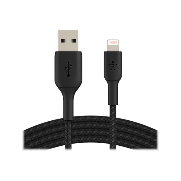 CABO USB AV ERS RELÂMPAGO MFI REN FORCE PRETO 1 M
