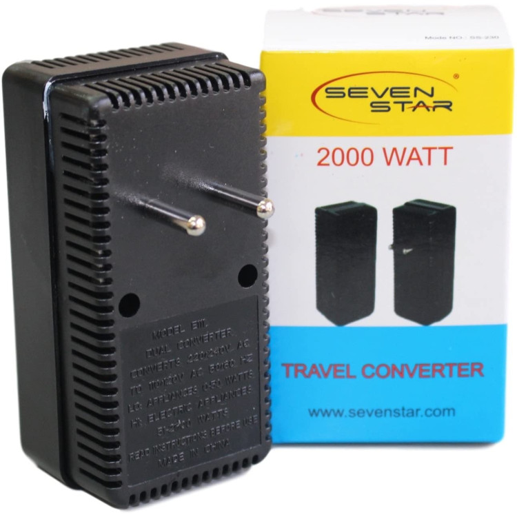 2000 W TRAVEL ADAPTER