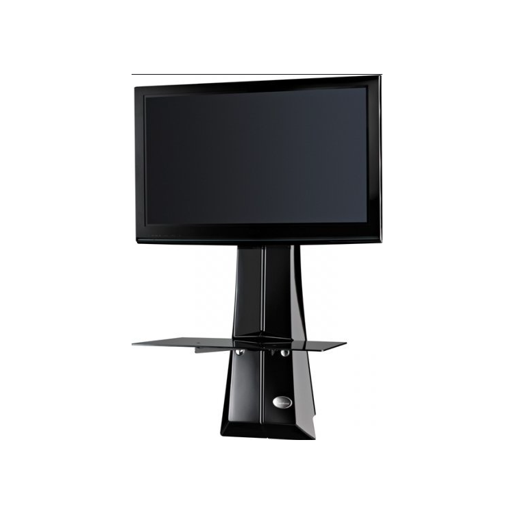 MELICONI BLACK TV WALL CABINET GHOST DESIGN 1000