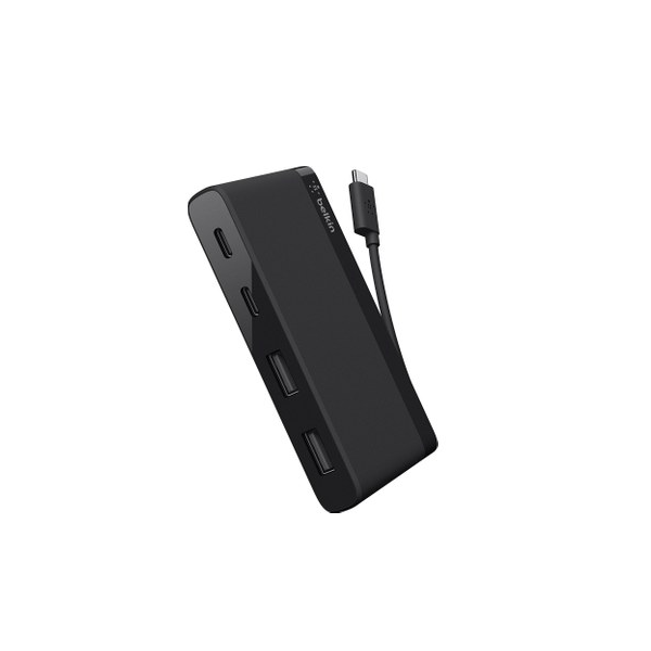 MINI HUB 4 PORTS BLACK