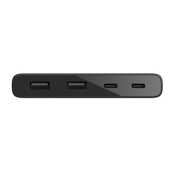 MINI HUB 4 PORTAS PRETO