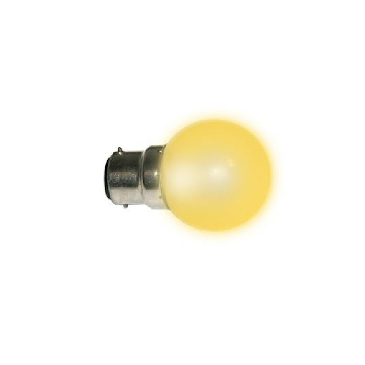 Lampe B22 LED SMD Blc chaud ø 45-47mm 230V