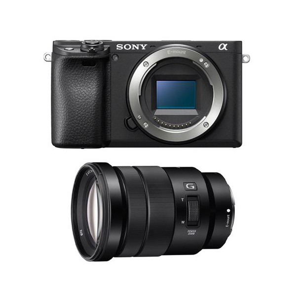 APPAREIL PHOTO HYBRIDE 6400 + E 18 135 APSC NOIR