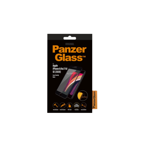 GLASS PROTECTION IPHONE 6 / 6S / 7/8 / SE FRIENDLY BLACK 
