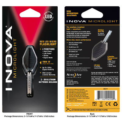 LAMPE LED ROUGE RADIANT