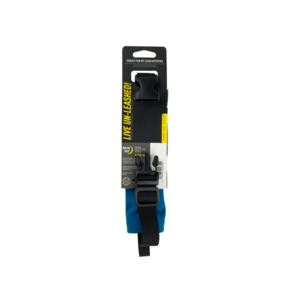 COLLAR AND RETRACTABLE LEAD 91CM RADDOG TS BLUE