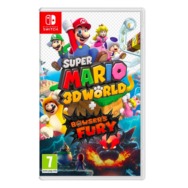 JEU SUPER MARIO 3D WORLD +BOWSERS FURY