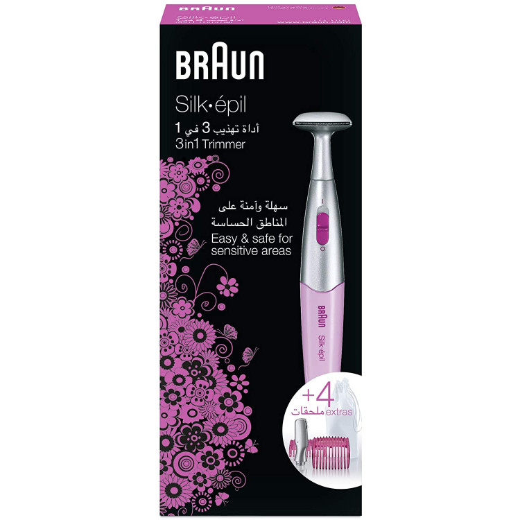 BRAUN MOWER SILK EPIL ROSE
