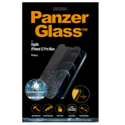 VITRE PROTECTION ECRAN IPHONE 12 PRO MAX NOIR