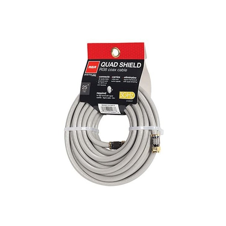 CABLE COAX RG6 GRAY 7M