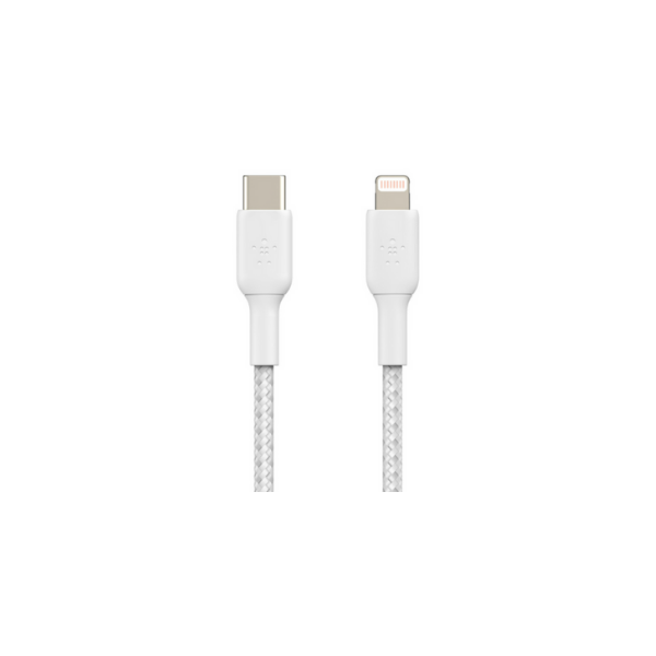 CABLE BOOST CHARGE USB CV ERS LIGHTNING 1M BRANCO