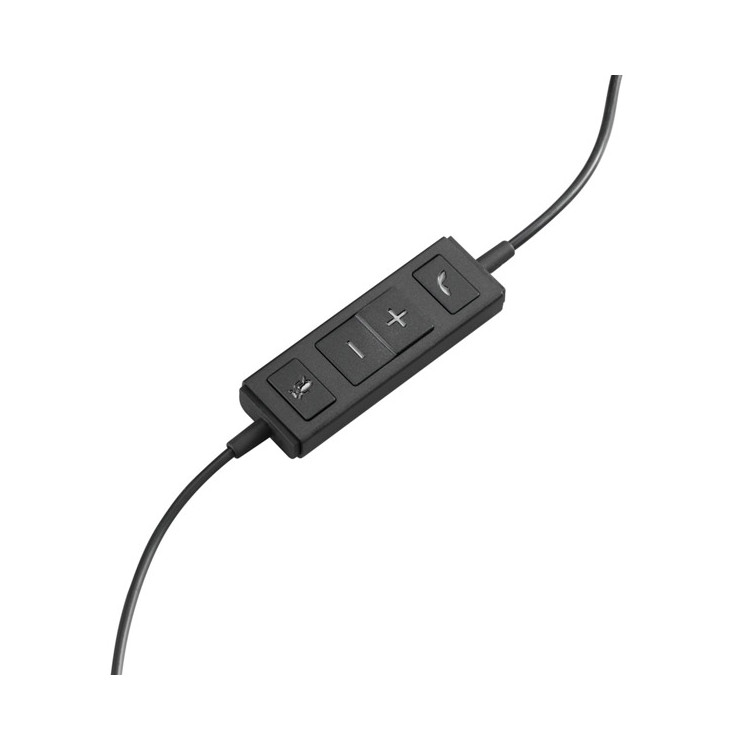 H570E USB ESTÉREO B2B AUSCULTADORES PRETOS