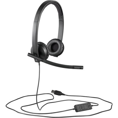 H570E USB STEREO B2B BLACK HEADPHONES