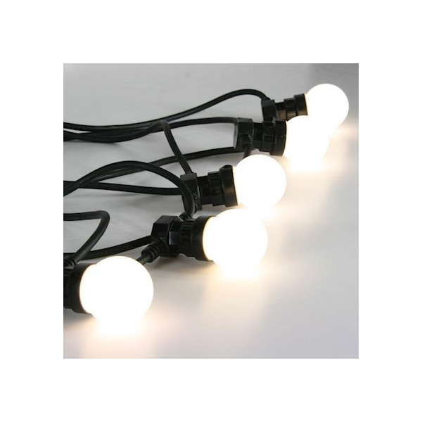 GARLAND 10M 100 LED QUENTE BRANCO 230V
