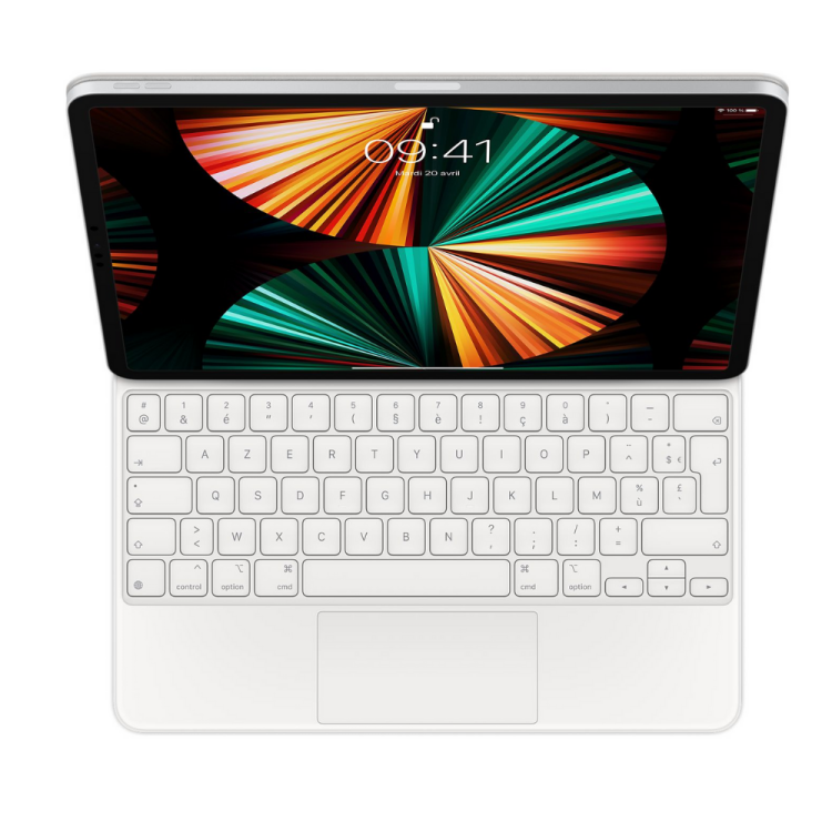 MAGIC KEYBOARD FOR IPAD PRO 12.9 '(5TH GEN) WHITE