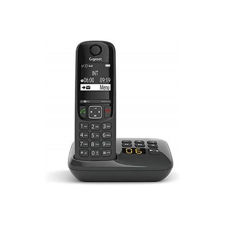 TELEFONE RESIDENCIAL SEM FIOS AS690A PRETO