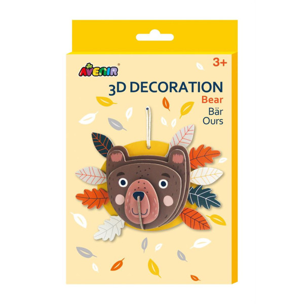 DECORAÇÃO 3D: BEAR
