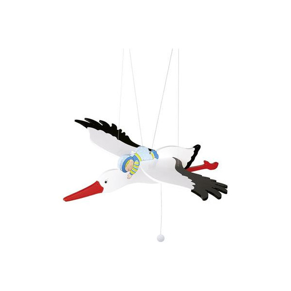 STUD AND BABY MOBILE SUSPENSION BLUE