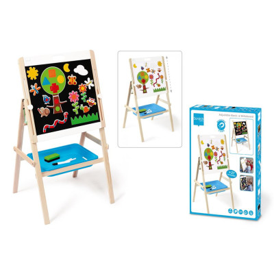 TABLEAU BILATÉRAL NOIR ET...