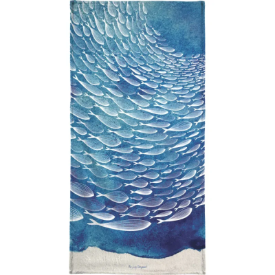 SERVIETTE DE PLAGE SHELLFISH 90x180