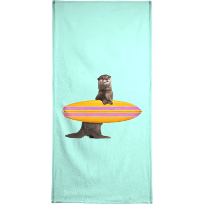 SERVIETTE DE PLAGE SURFING OTTER 90x180