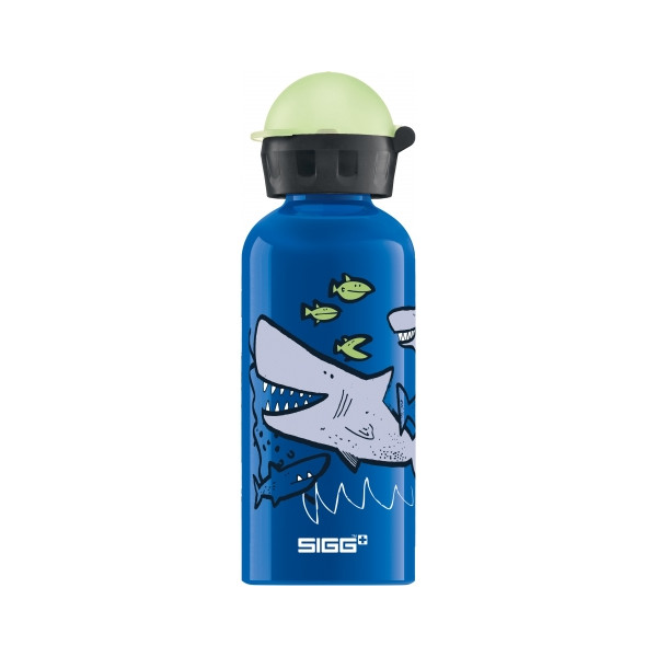 FRASCO DE TUBARÕES AZUIS 0,4L
