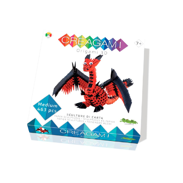 ORIGAMI 3D DRAGON
