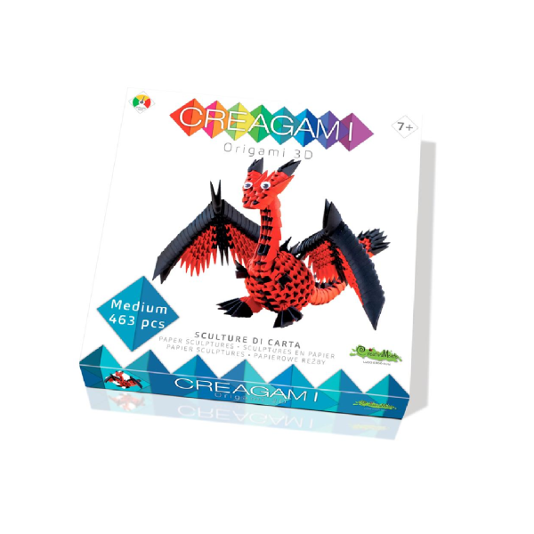 ORIGAMI 3D DRAGON