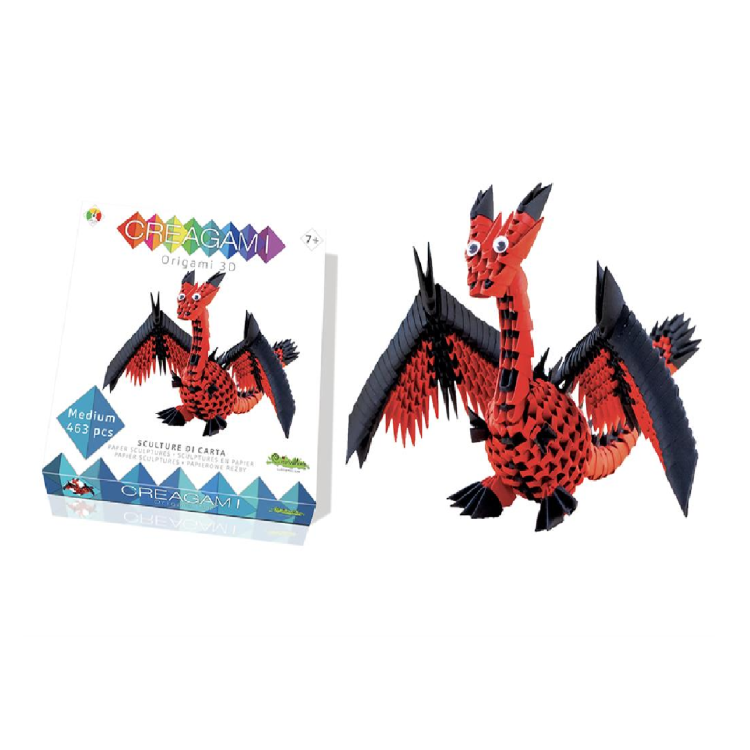 ORIGAMI 3D DRAGON
