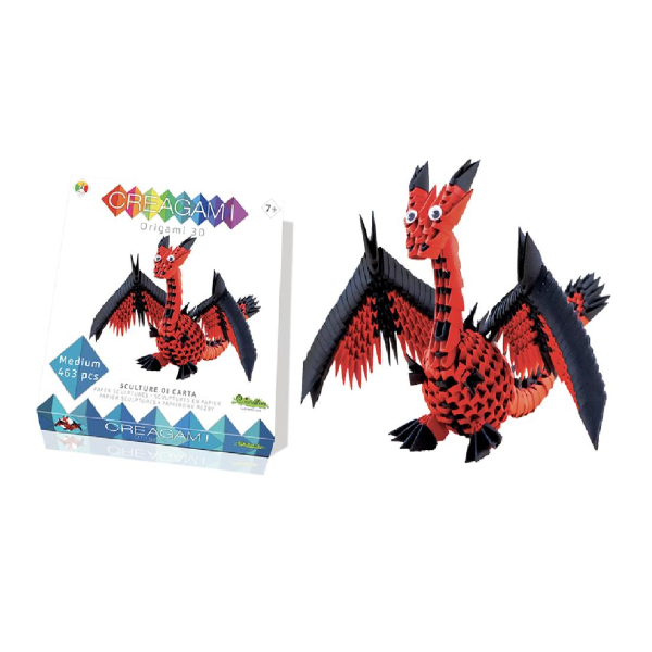 ORIGAMI 3D DRAGON